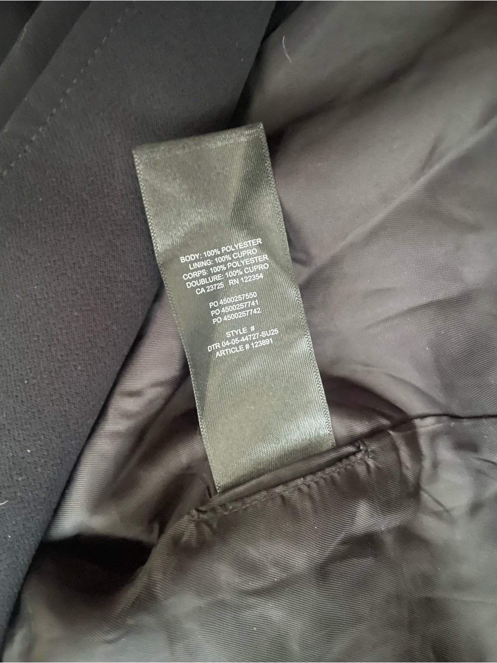 Wilfred Splendor spring trench coat
xxs blk - Picture 5 of 5
